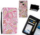 Oppo AX7 case 3 card leather wallet case printed ID