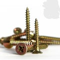 200X SCREWS 8 x 2 1/2 C/Sunk Pozi Zinc Chromate Woodscrew SWS0865 (63 mm)
