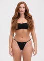 Ethika Womens Midnight Black G String