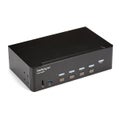 4 Port HDMI KVM Switch - 4K 30Hz - Dual Display