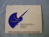 1990 Uncirculated coin Set [*Convention overprint ]