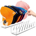 2Pcs Hat Stand for Baseball Caps Clear Acrylic Hat Holder for 14 Baseball Caps
