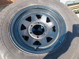 15" x 7" 4x4 wheels and tyres