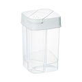 Household Cleaning Kitchen Double-opened Transparent Quantitative Seasoning Jar