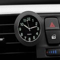 Car Instrument Clock, Small Round Car Quartz Clock Perfect Car Decoration Suitab