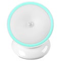 Night Light - Small Cordless LED Puck Light with Swivel Base Magnetic Batteries