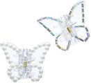 Hair Accessories Candy Striped Butterfly Hair Claw Clips Hair Jaw Clips Rhones