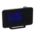 Digital Curve LED Projector Alarm Clock with White Light for Bedroom, Ceiling...