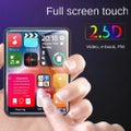 2.4-inch full-screen touchscreen MP3 player, with Bluetooth, 4 GB, FM radio