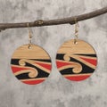 Earrings - Kowhaiwhai 2