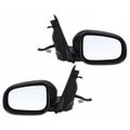 2x Smooth Black W/ Indicator Electric Door Mirror for Ford Falcon FG 2008-2016