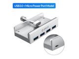 ORICO USB 3.0 HUB Powered With Charging Multi 4 Ports Desk Clip USB Splitter