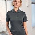 DEVOTE | Bamboo Charcoal Short Sleeve Polo Shirt | Ladies