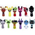 12Pcs Game Plush Toys Soft Stuffed Animal Pillow Figure Doll for Adult Kids-B