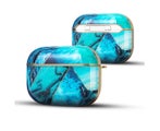 Airpods Pro Electroplated Case Cover TPU Design with Key Chain Option, Wirele