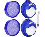 4PACK Filter Replacement for Dyson DC25 Vacuum Ball Cleaner, 2 Pre-Mot