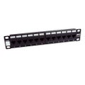 DYNAMIX 10&#39;&#39; 12 Port Cat6 Patch Panel for 10&#39;&#39; Cabinet