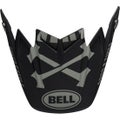 Bell Moto-9 Flex Visor Fasthouse WRWF Matte / Gloss Black / White / Gray