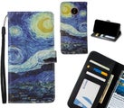 Nokia C20 case leather wallet case van gogh painting