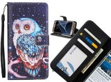 LG G7 case 3 card leather wallet case printed ID