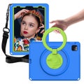 Handle Shockproof EVA Tablet Case for iPad Air 11/5th/4th Gen 10.9 inch-Blue