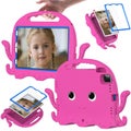 Shockproof Cute Octopus Cover for iPad Pro 11-inch 2022/2021/2020/2018 (Rose)