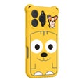 iPhone 16 Pro Max (6.9") Soft EVA Cartoon Puppy Phone Case (Yellow)