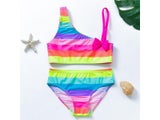 Girls Bikini Suits 6-15Years Two-Pieces Summer Bathing Suits Fashion Girls