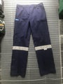 LADIES Tapered classic ** New** Work Pants Navy Blue Cotton size 12