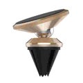 Air Vent Metal Magnetic Car Holder for Iphone Samsung Gps Smartphone - GOLD