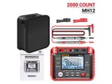 ANENG MH12 Digital Megohmmeter Insulation Resistance Meter Voltmeter Tool Ohm
