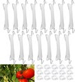 whitetomato Holder Hook 15 Pieces Tomato Rope Hooks Holder With 10m Rope An