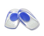 1 pair Heel Support Shoe Insoles Plantar Silicone Inserts Massage Pad Cushion