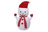Christmas Yard Sign With Stakes Light Up Yard Sign Indoor Outdoor Decor-Snowman