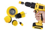 6Pcs Universal Drill Power Heavy Duty Brush Cleaning Set