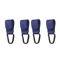 4Pcs Baby Stroller Hooks Adjustable Pushchair Hanger for Hanging Bags and Shoppi