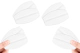 4 Pairs Silicone Under Bra Strap Pads Cushions Holder Non-Slip Shoulder Pain Rel