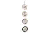 Rotating Reflective Bird Deterrents Stainless Steel Wind Spinners Bird Scare Too