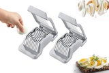2Pcs Heavy Duty Egg Slicer Stainless Steel Wire Cutter For Hard Boiled Eggs