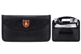Fireproof Document Bags Fireproof Safe Storage Pouch with Zipper