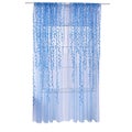 Wall Art Pair of Willow Curtains Voile Tulle Curtains Room Door Curtain Sheer Pa
