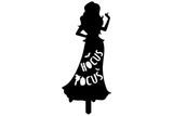 Halloween Party Hocus Pocus Witch Yard Sign Stakes Garden Outdoor Decor Ornament