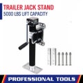 Trailer Jack Stand 5000lbs/2267KG Caravan Canopy Jockey Wheel Solid Weld Bracket