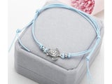 NS37 Summer Beach Turtle Shaped Charm Rope String Anklets For Women Ankle