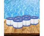 6X Filter Cartridge For Lay-Z-Spa Lay Z Spa Pool Cartridge Filter