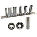 1/4" Drive Deep Imperial SAE AF Sockets 6 Sided Single Hex 5/32" - 1/2"