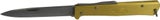 Pocket Knife Locking Blade Brass Body German Mercator