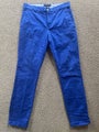 Tommy Hilfiger Mens Slim Fit Coupe Etroite Blue Pants Size 30