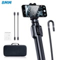KERUI 2MP Industrial Endoscope Camera with 4.3-inch IPS Screen 360 Degree Rot...
