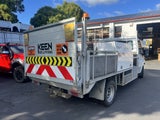 Traffic Control truck Tray + Tail Lift